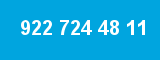 922 724 48 11 922 724 48 11